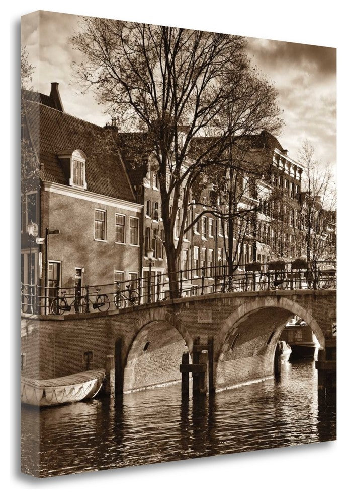 "Autumn In Amsterdam II" By Jeff Maihara, Giclee Print on Gallery Wrap Canvas