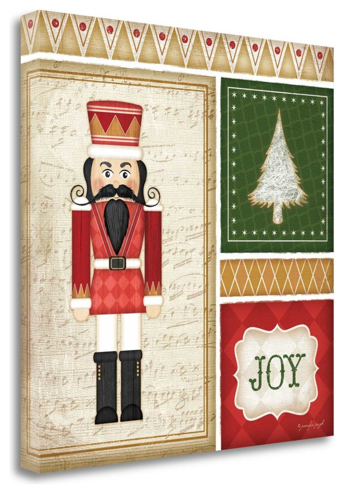 "Nutcracker Joy" By Jennifer Pugh, Giclee Print on Gallery Wrap Canvas