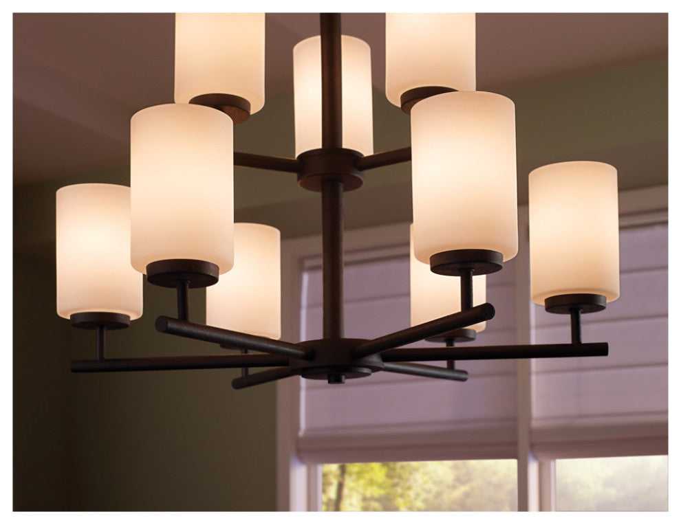 Generation Lighting 31160 Oslo 3 Light 15"W Chandelier - Brushed Nickel