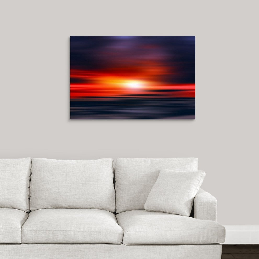 "Future Forever" Wrapped Canvas Art Print, 36"x24"x1.5"
