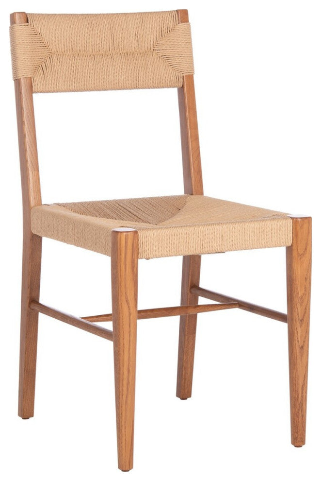 Safavieh Couture Cody Rattan Dining Chair, Natural