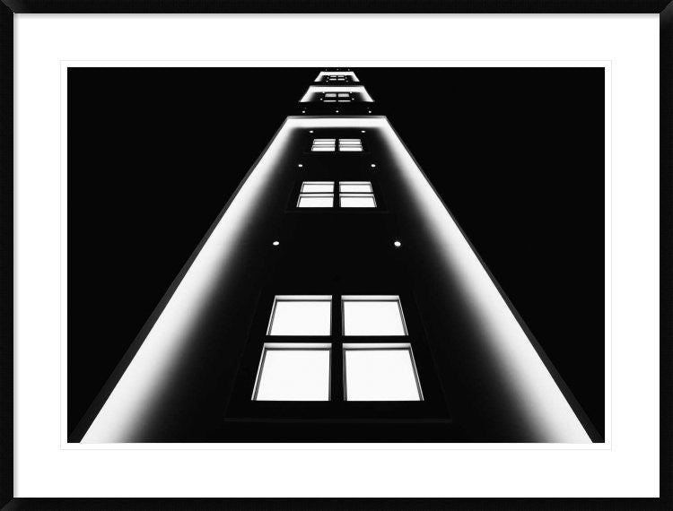 "Windows" Framed Digital Print by Jutta Kerber, 38"x29"