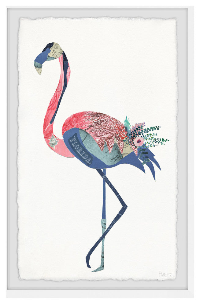 "Find the Beauty" Framed Painting Print, 8x12