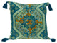 Multicolor Jacquard Woven Throw Pillow