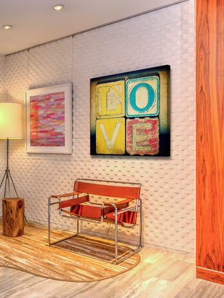 "Old Love" Painting Print on Wrapped Canvas