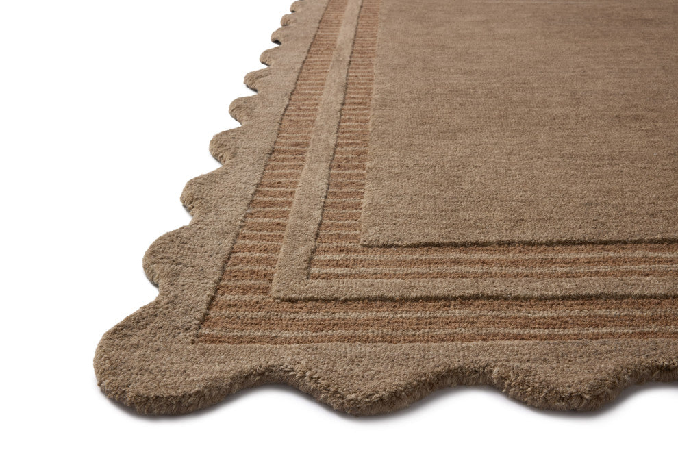 Chris Loves Julia x Loloi Scottie Mocha / Clay 9'-3" x 13' Area Rug