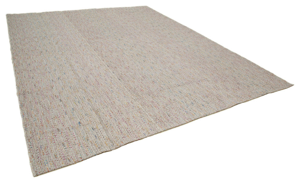 Rug N Carpet - Hand-knotted Turkish 10' 3'' x 13' 1'' Flatweave Wool Kilim Rug