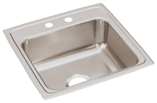 LR19192 Lustertone Classic Stainless Steel 19-1/2" x 19" Drop-in Sink