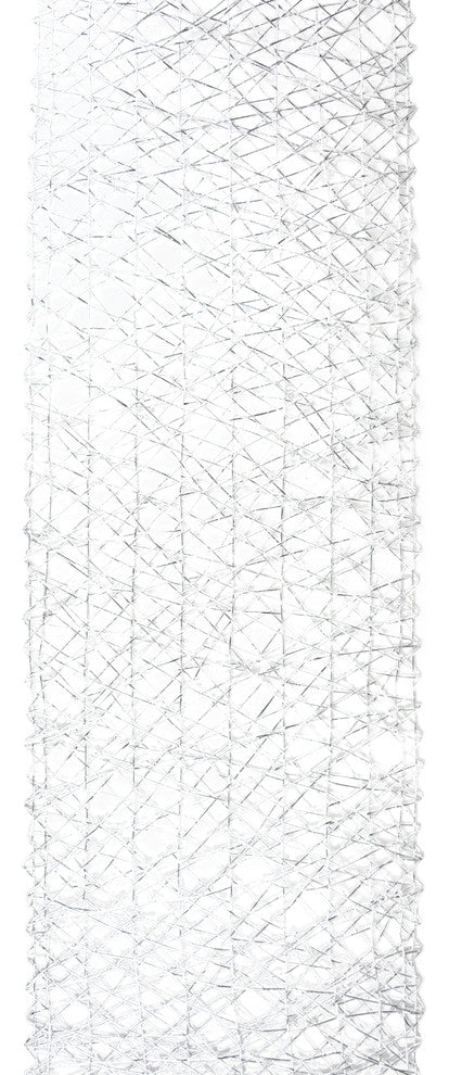 DII Silver Woven Paper Table Runner 14"x72"