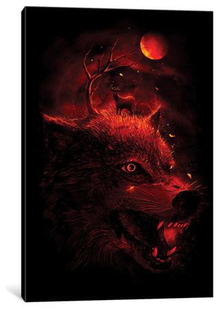 "Red Dream" by Nicebleed, 40x26x1.5