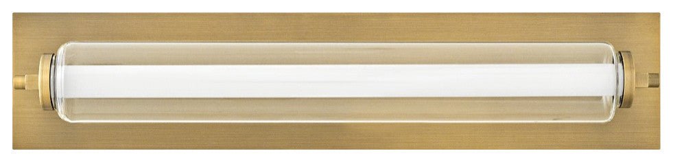 Lucien LED Vanity, Lacquered Brass