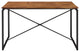 Rectangular Dining Table, Oak/Black Finish