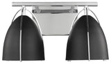 Norman Two Light Wall / Bath, Chrome