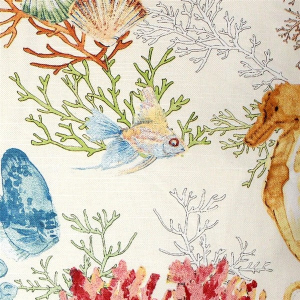 Pillow Decor - Coral Reef Fish Throw Pillow 20X20