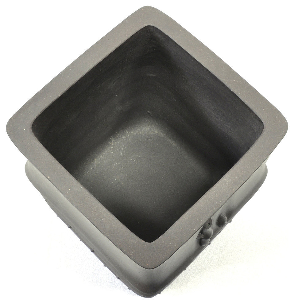 Purple Clay Oval Bonsai Pot