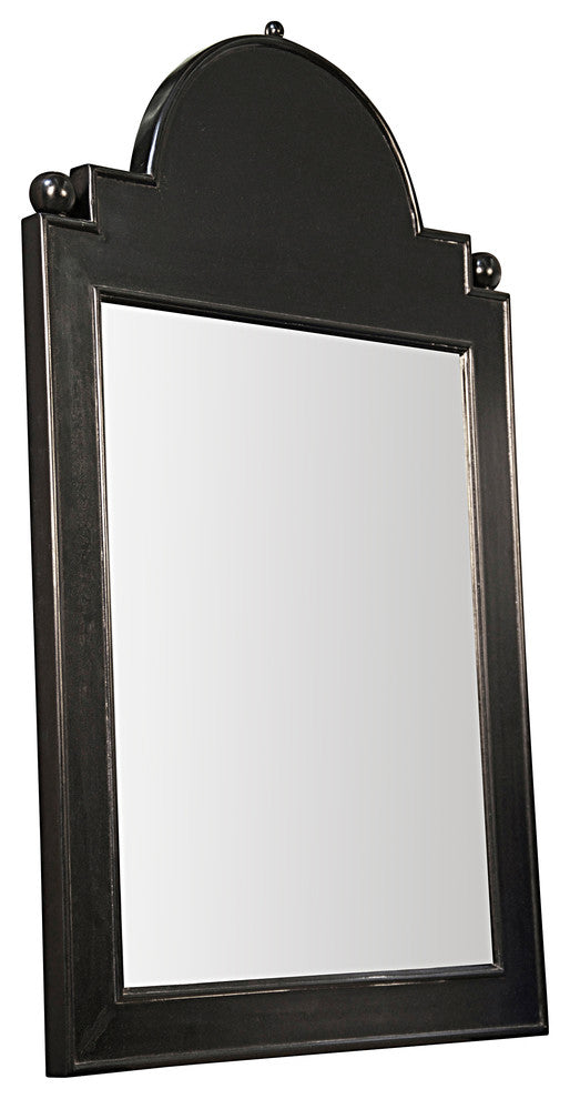 Jess Mirror, Hand Rubbed Black