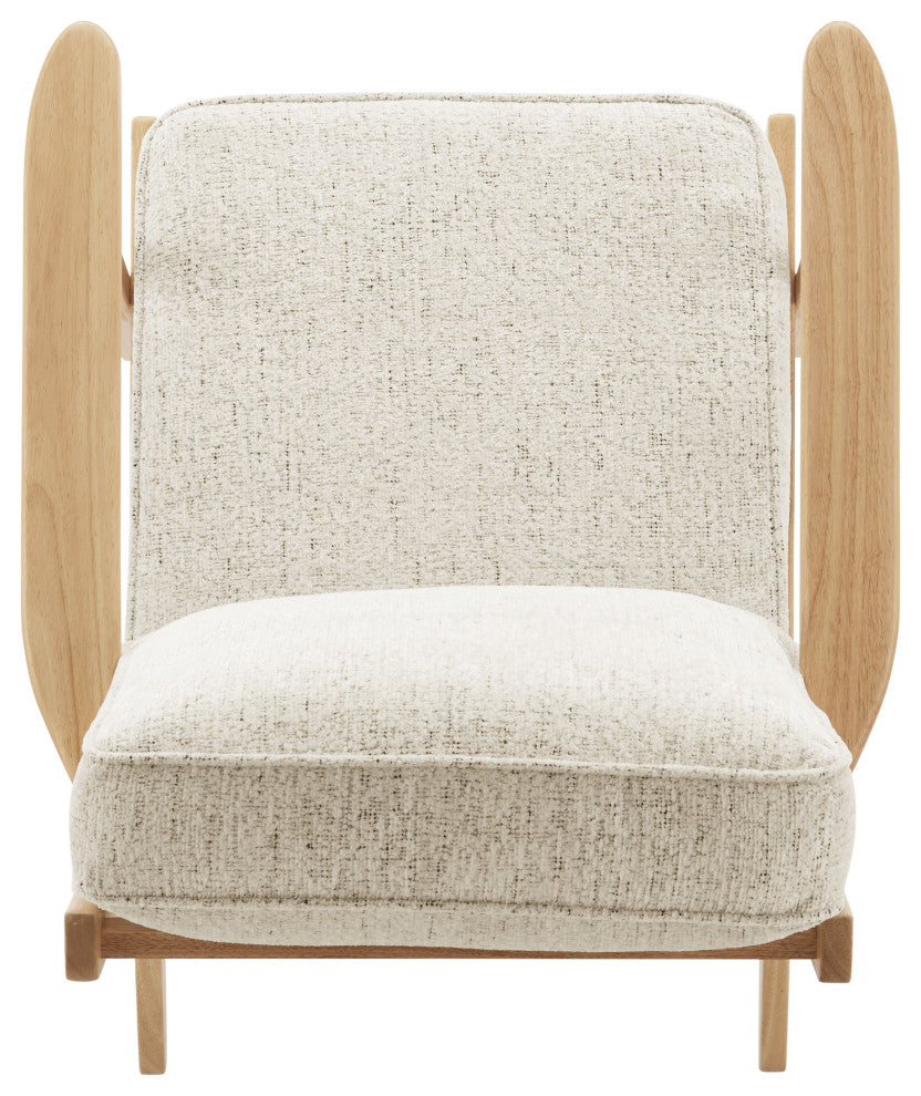 Albert Fabric Accent Arm Chair, Concord Cream
