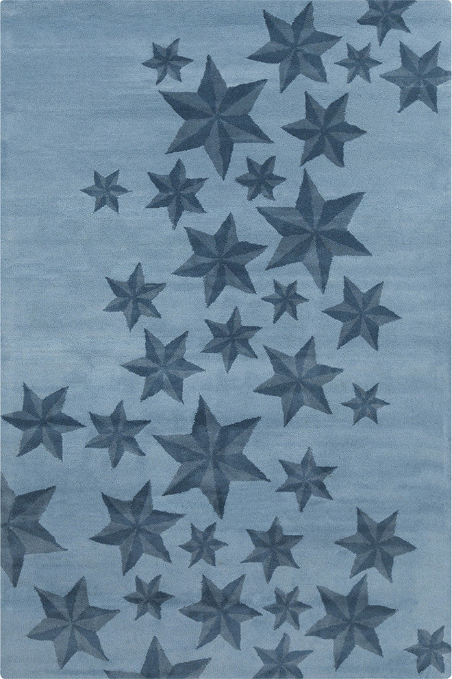 Allie Stars Contemporary Area Rug