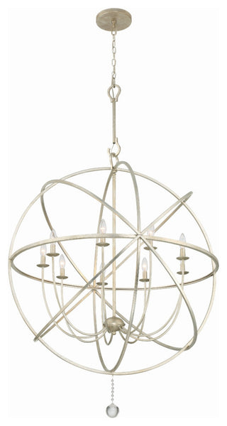 Crystorama Lighting Group 9229 Solaris 9 Light 40"W Globe - English Bronze