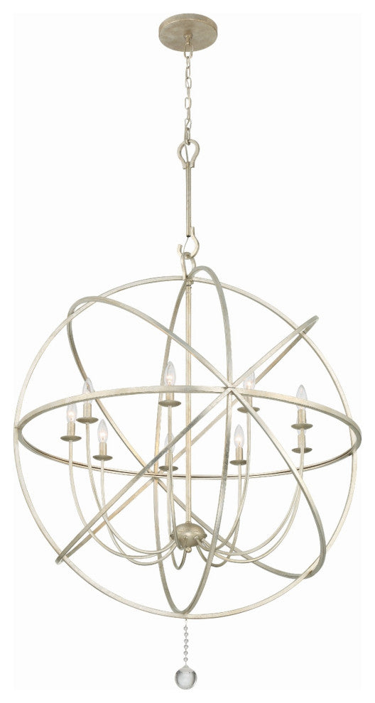 Crystorama Lighting Group 9229 Solaris 9 Light 40"W Globe - English Bronze