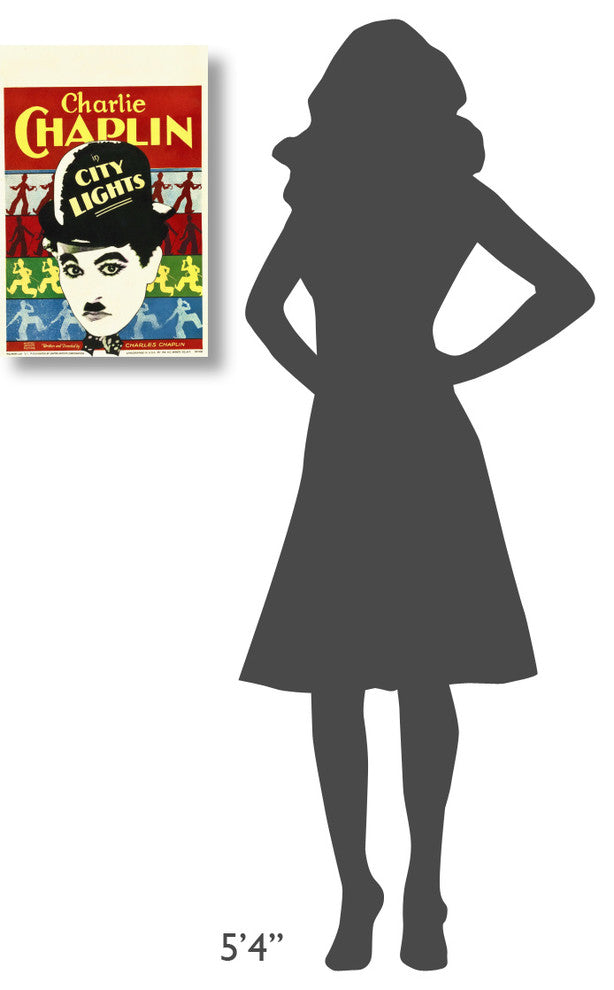 "Charlie Chaplin - City Lights 1931" Canvas by Hollywood Photo Archive, 15x22"