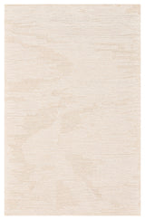 Mexico Abstract Ivory Sand Hand-Hooked Area Rug 9' x 12'