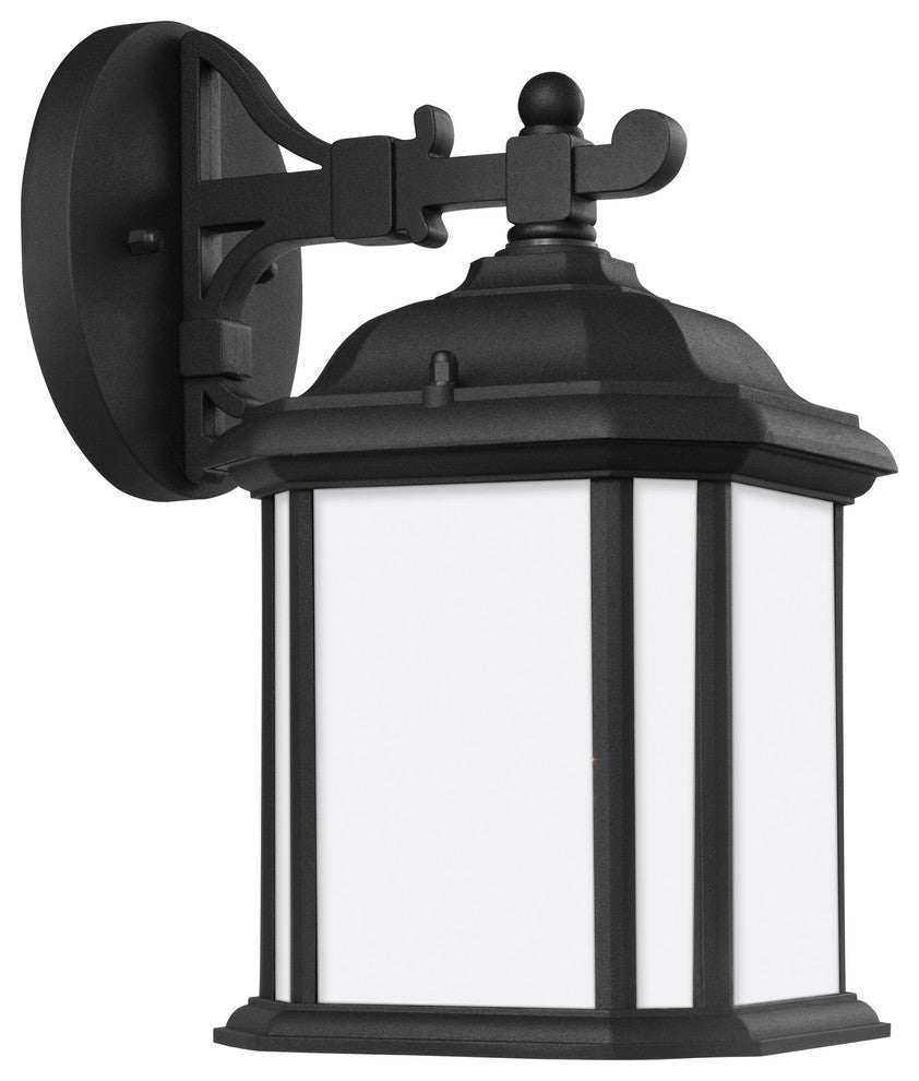 Generation Lighting Lighting 1-Light Outdoor Lantern, Black