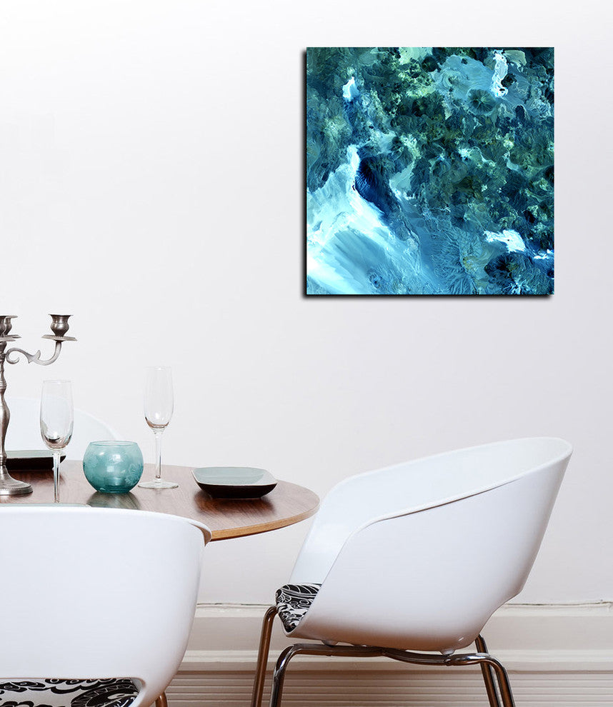 Epic Graffiti "Earth As Art: Volcanoes" Giclee Canvas Wall Art, 12"x12"