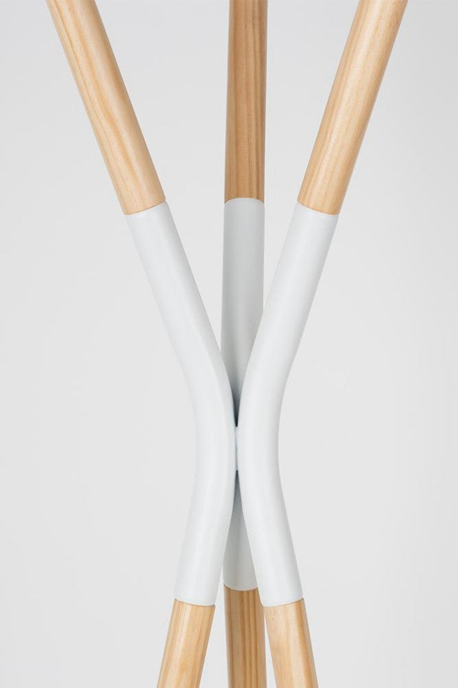 White Mikado Coat Rack, Zuiver Pinnacle