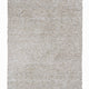 5' X 7' Ivory Heather Plain Indoor Area Rug