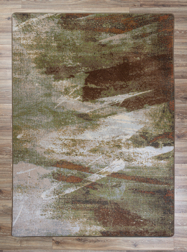 Wasteland OKA Earth Area Rug, 7'8"x10'9"