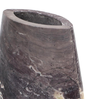 Samma Gray Marble Vase, Large