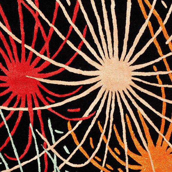 Safavieh Soho soh757a Rug, Black/Multi, 7'6"x9'6"