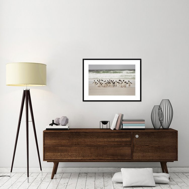 "Desembarco" Framed Digital Print by Joan Gil Raga, 38"x28"
