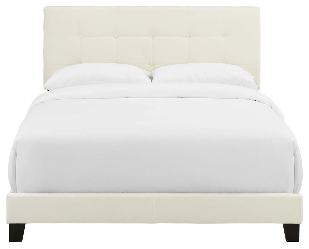 Amira Full Upholstered Velvet Bed