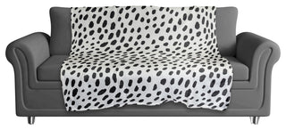 Monochromatic Spot Pattern 50"x60" Coral Fleece Blanket