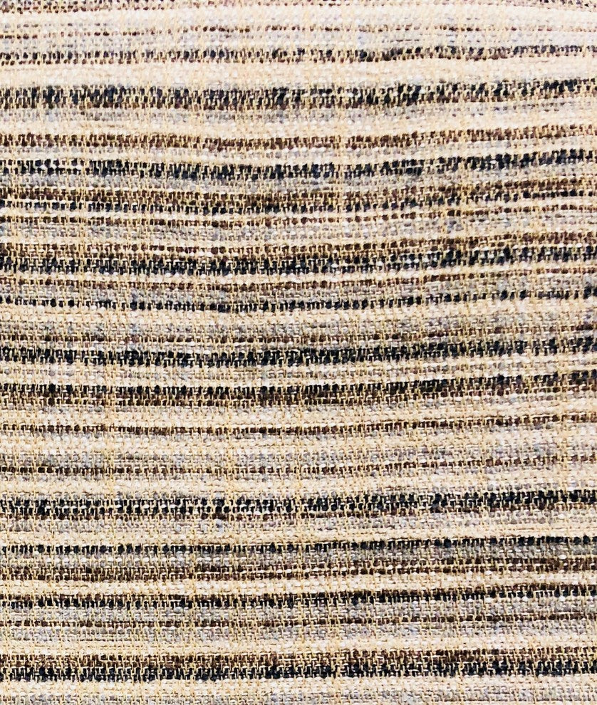 Skyway Lines Luxury Brown-Beige Multi Tones Throw Pillow, 22"x22"