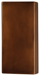 Ambiance Large Rectangle, Wall Sconce, Copper, LED