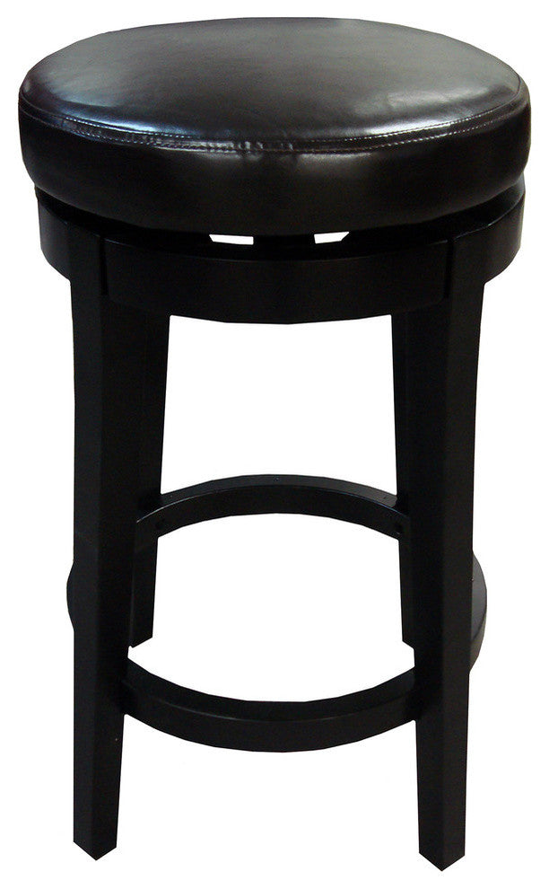 Backles Swivel Stool, Brown, Counter Height