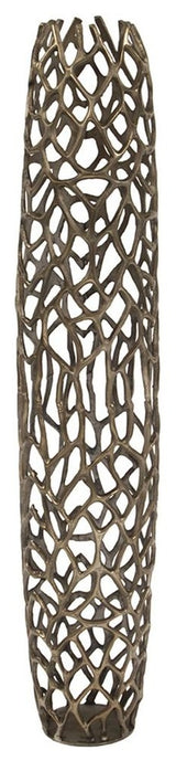 Howard Elliott Bronze Aluminum Branch Vase