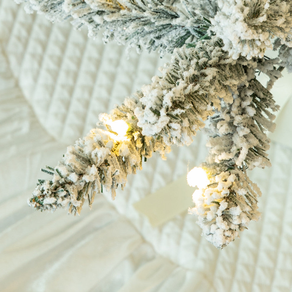 10' Pre-Lit Artificial Christmas Tree