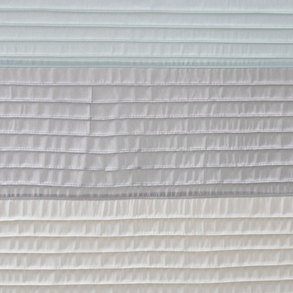 Madison Park Amherst Faux Silk Shower Curtain