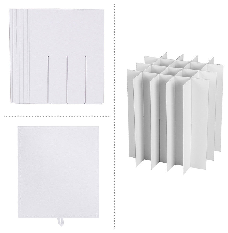 Wrapping Paper Storage Organizer Holds 20 Rolls of 40" Christmas Gift Wrap