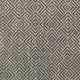 Plutus Blue Hidden Maze Plaid Luxury Throw Pillow, 26"x26"