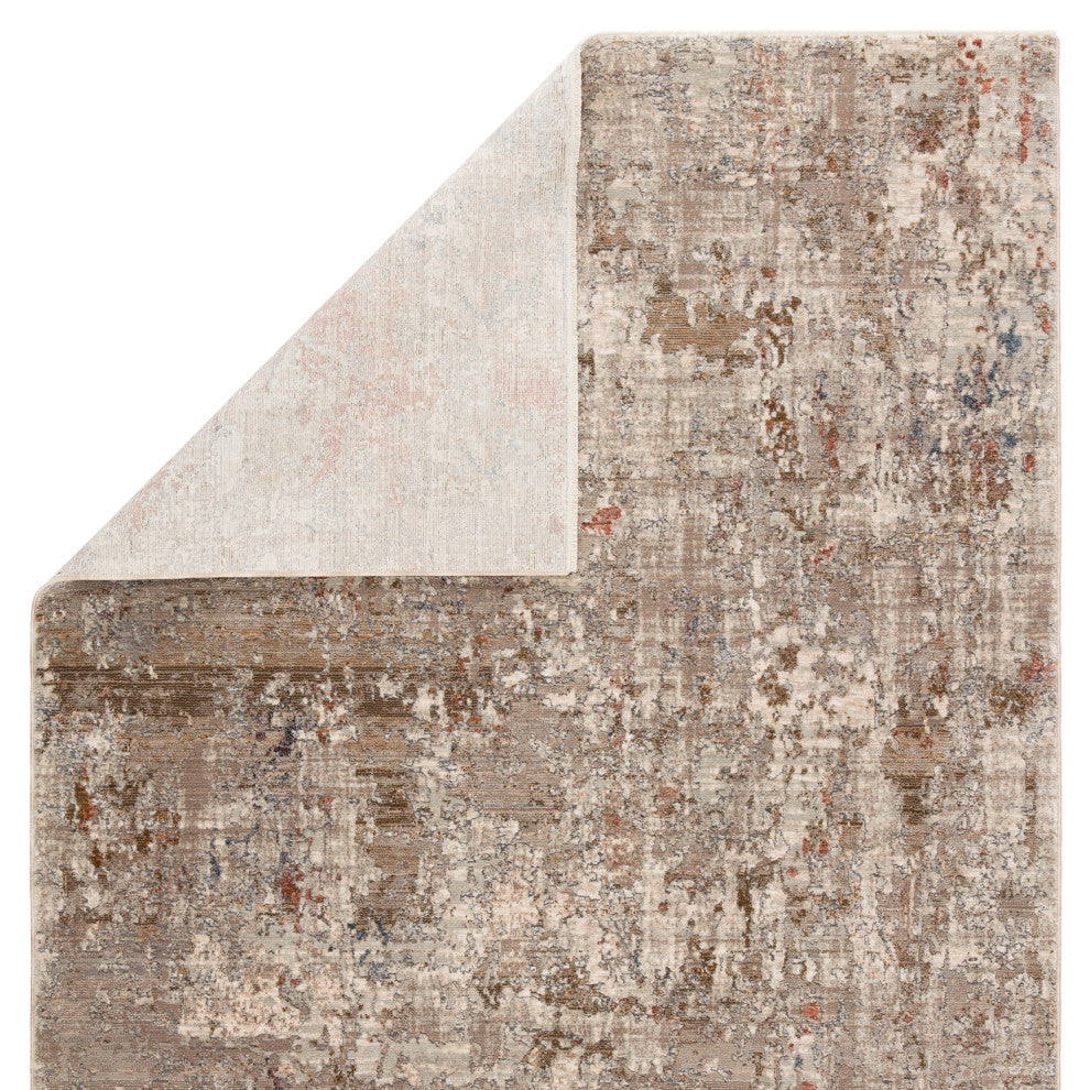 Jaipur Living Marzena Abstract Tan/Rust Area Rug, 12'x15'6"