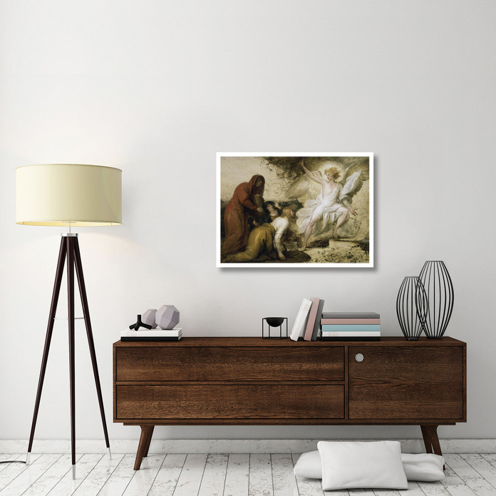 "The Angel at the Tomb of Christ" Digital Paper Print by Benjamin West, 38"x28"
