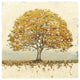 "Golden Oak" Digital Paper Print by James Wiens, 26"x26"
