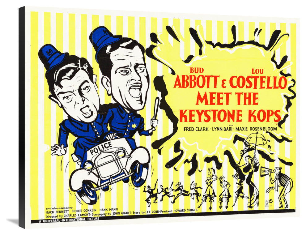Abbott and Costello, Meet The Keystone Kops, 40x31