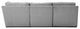 Aiden Gray Modular L Sectional - Grey