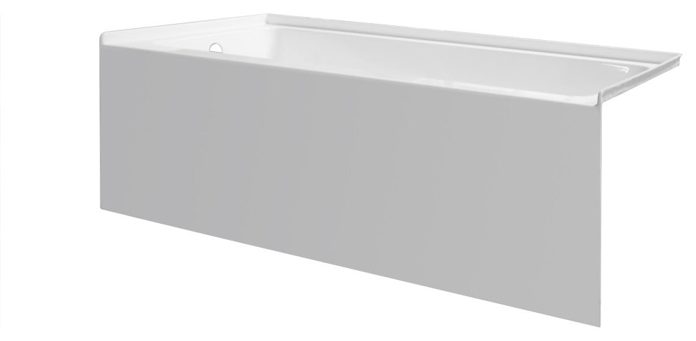 Valley Acrylic Above Floor Rough In pSPACE Acrylic Multi-Layered Bath Tub 60", W